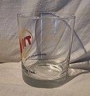 Vintage Twa Trans World Airlines Whiskey Glass Aviation Logo   Made In France