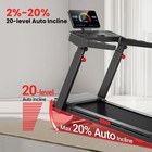 Umay L10 Treadmill 20  Auto Incline extra-wide Running Area 3 5hp 8 7 Mph 400lb