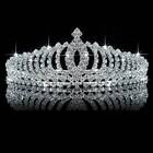 Wedding Bridal Princess Crystal Prom Hair Tiara Crown Headband W  Comb Usa