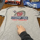 Fanatics Washington Nationals 2019 World Series Champions Gray Mens Lg T Shirt