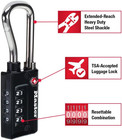 Master Lock Padlock  Set Your Own Combination Tsa Accepted Luggage Lock  1-5 16 
