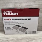 Hyper Tough 12-inch Aluminum Ramp Kit New Truck Atv Van Trailer Motorcycle