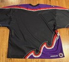 Rare Vintage    lowell Lock Monsters Ahl Minor League Size Xl Bauer Hockey Jersey