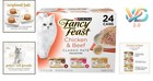 Purina Classic Pate Cat Food Variety Pack     Grain Free  Real Chicken   Beef     
