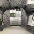 Lot Of 6 Queensland United Lambswool cotton Blend - Silver Grey  22