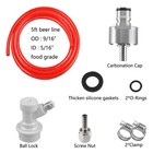 Carbonation Cap Ball Lock Gas Line Set Bottle Pet Bottle    