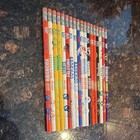 Vintage Nfl Team Logo Pencils Assorted Lot Of 18 Unsharpened