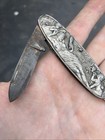 Antique Art Nouveau Pocket Knife Advertising Letter Opener Engraved Germany