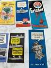Lot Of 10 Vintage Outboard Motors boats Brochures