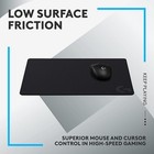 Logitech G440 Hard Gaming Mouse Pad     Optimized Surface  Non   slip  Black Finish