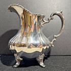 Beautiful Lancaster Rose By Poole Silver Plated Water Pitcher 401a Epc