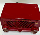 Vintage Crosley E-10rd Bakelite Tube Am Radio 1950s Powers On W  Static Only