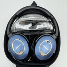 Parts Repair Bose Quietcomfort 15 Qc15 Wired Headphones Noise Cancelling Le Blue