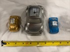 3 Vw Clocks - Elgin  Paris  And Other - Need Batteries - Batt Cover Missing On 1