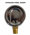 Co2 Draft Beer Part Regulator Replacement Gauge - Stainless Steel Jacket - 624 -