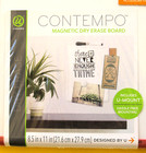 New Dry Erase Board   magnetic 8 5 X 11 In   pen  eraser   home Office   contempo Sealed