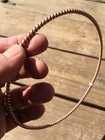 Tensor Ring  Earth Resonance Cubit  Emf Protection  10 Gauge  Brazed   