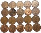      Nice 1962 Thru 1967 Great Britain Large Penny Cent Bronze Fast Free Shipping