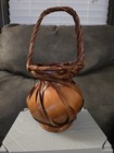 Vintage Ikebana Japanese Bamboo Basket