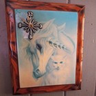 Vintage Unicorn-themed Wall Clock From The 1980s