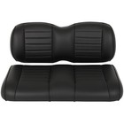 New Black Luxurious Golf Cart Front Seat Cushion Set Fits Ezgo Golf Cart Txt