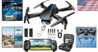 Advanced 1080p Hd Drone With Wi-fi Connect  Trajectory Flight   Compact Design