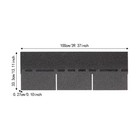 21pcs Roofing Shingles Asphalt Shingles Roof Tiles 21pcs Asphalt Roof Shingles