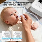 Electric Baby Nasal Aspirator Nose Sucker 9 Suction Levels Music Light Kit Quiet