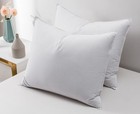 Eastwarmth Natural Goose Down feather Pair Hotel Pillows Insert For Side And    