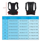 Men Women Posture Corrector Adjustable Low Back Support Shoulder Brace Belt Gym