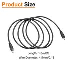 1 8m Ieee 1394 Cable  4 Pin Male To 4 Pin Male 400mbps Adapter Cable