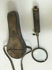 Kelvin   Hughes London 1917 Antique Magnifying Glass With Leather Case