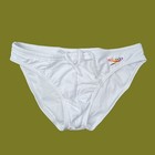 Speedo Men White Pride Logo Swim Brief Swimwear Size 28 30 32 36 38