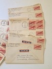 Lot Of 14 Handwritten Love Letters World War 2 Wwii Southbridge Ma 1944 Apo 942