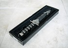 Gothic Black silver Athame Wiccan Pagan Ceremonial Knife 10  Sharp Dagger