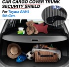 Cargo Cover Fit For 2019-2025 Toyota Rav4 Retractable Trunk Shade Luggage Shield
