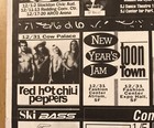 1991 Red Hot Chili Peppers   Nirvana San Francisco Concert Ticket Stub   Flyer