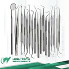 17pc Stainless Steel Dental Pick Set  Tools Pick Scaler Teeth Cleaning Tooth