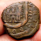 4 Digit Date  1622 Spanish 8 Maravedis Pirate Treasure Colonial Era Cob 5 97g