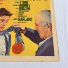 1941 Life Begins For Andy Hardy Original Rolled 22x28 Movie Poster Judy Garland