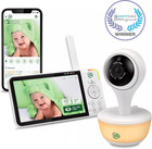New Leapfrog Single Camera Baby Monitor With Wifi Remote App 5  Hd Screen   Colo