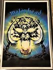 Vintage Motorhead Over Kill Blacklight Poster 35 x23  Very Rare France Pressing