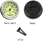 Car Dashboard Thermometer - Mini Vehicle Thermometer Decoration Air Vent Cilp