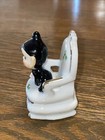 Vintage Ceramic Christmas Elf Pixie Gnome Napco Tm Kitschy Japan Mid Century