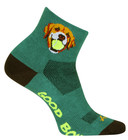 Socks - Sockguy - Good Boy Green L xl 3  Classic Cycling running New