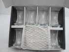 Turkish Tea Glass 12 Pc Set Slim Waist Design Thick Sole