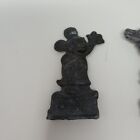 Lot Of 3 Vintage Lead Disney Mickey Mouse   Minnie Mouse Figurines