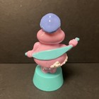 Solar Powered Dancing Bobble Head Toy  - Bathtime Hippo  Pink