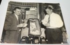 Rare Antique Vintage American Police Officer Detectives Search Evidence Photo Us