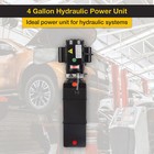 4 Gallon Hydraulic Pump Single Phase 220v 2850rpm 2hp Portable Car Lift Pump